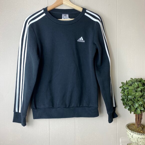 Adidas Black and White Pullover Sweater Size X-Small - Picture 6 of 6